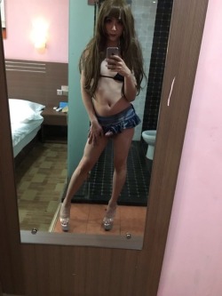 cccrainy:  婊子人妖太贱了. I’m an Asian whore with a small dick.  So cuteee