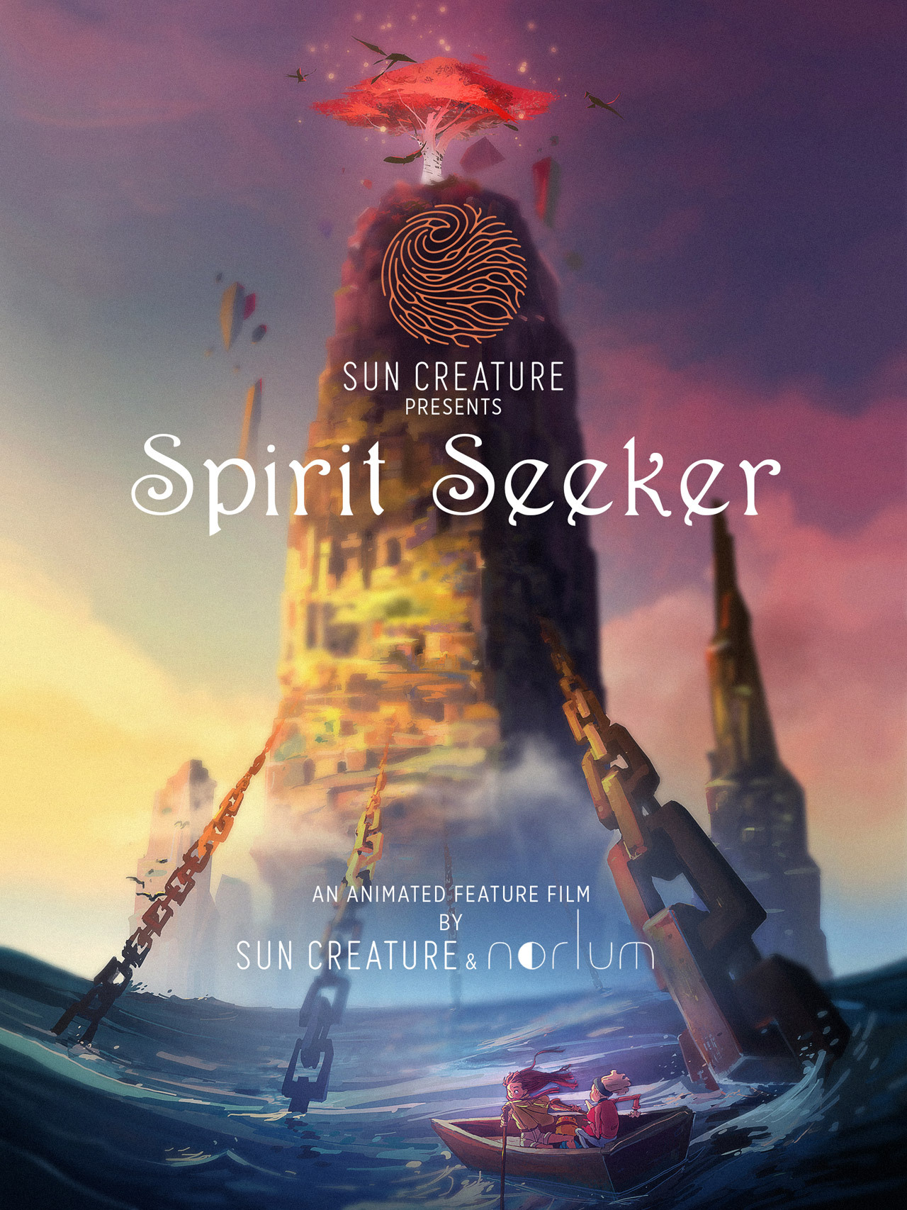 ca-tsuka:  “Spirit Seeker” animated feature film project by Sun Creature Studio