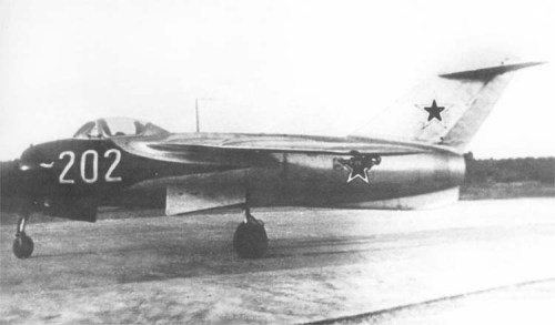 Lavochkin La-15 (NATO reporting name Fantail), was an early Soviet jet fighter and a contemporary of