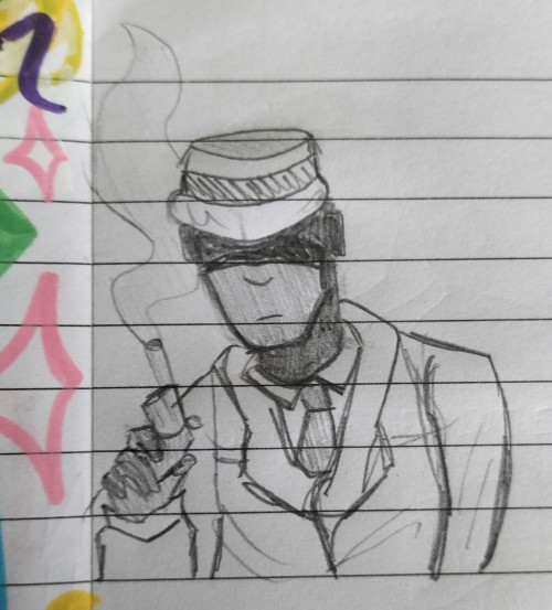 I Just Realized I Never Shared My Mysterious Stranger Art