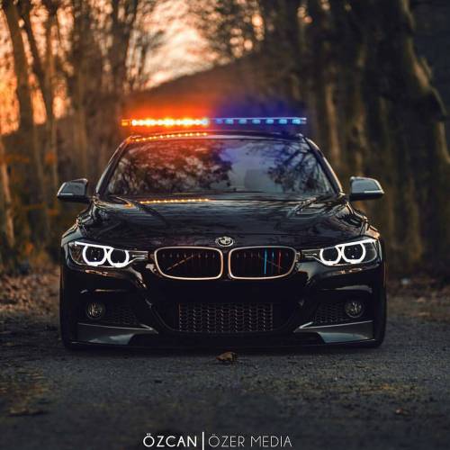 themanliness:  Out stopping bad boys!🚔 Would you try to outrun it? Photo by @edizozcan!