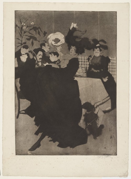 Spanish Dancer (Danseuse espagnole), Jacques Villon, 1899, MoMA: Drawings and PrintsPurchaseSize: pl