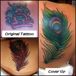 tattooedbodyart:  29 Smart Cover Up Tattoos