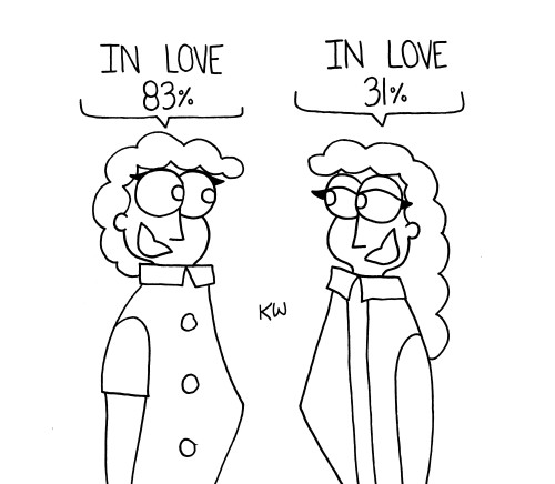 thecrazytowncomics:Someone always loves more. Someone always has more to lose. 