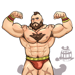 themagnify:  Love Zangief II by ~ObeYecow