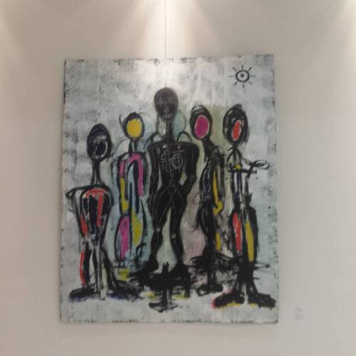 miami-maryan: @moalart with @cityofhialeah (at Milander Center for Arts and Entertainment)