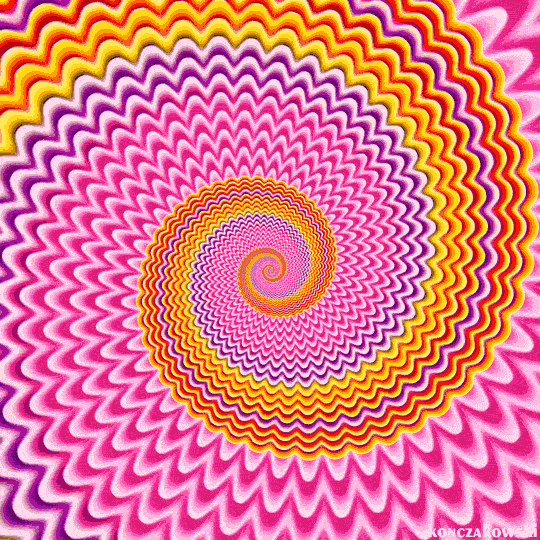 themanofmanyspirals:That’s it… Let the swirl push outwards… And into your mind.