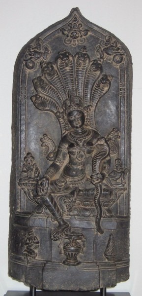 Serpent Goddess Manasa, Pala art from Bengal