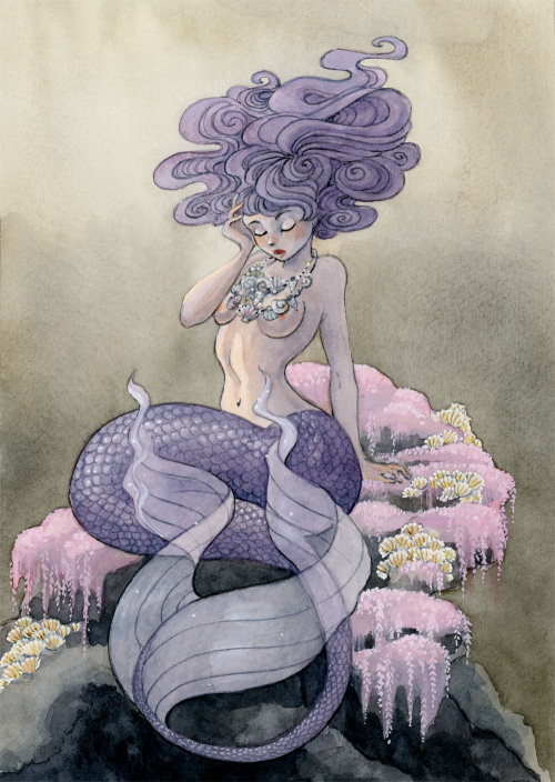 1000drawings:  Mermaid Project  by Renee Nault  | Tumblr