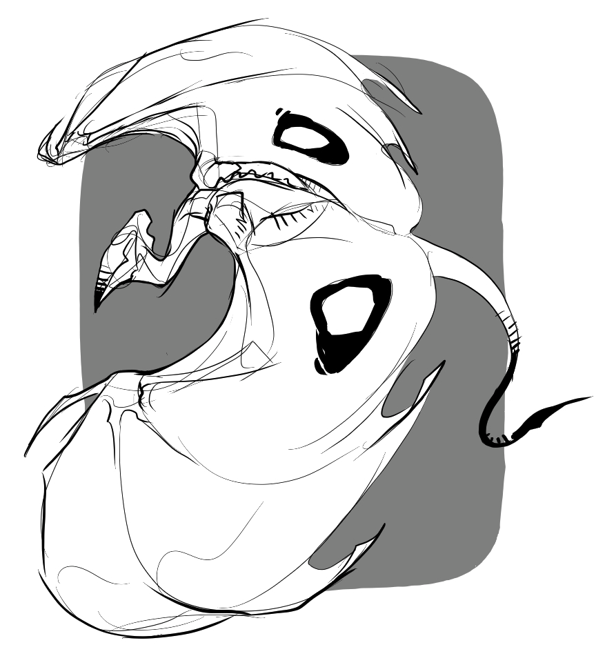 bobthedragon:  pterodactyl dudes!I don’t really understand crests but I like drawing