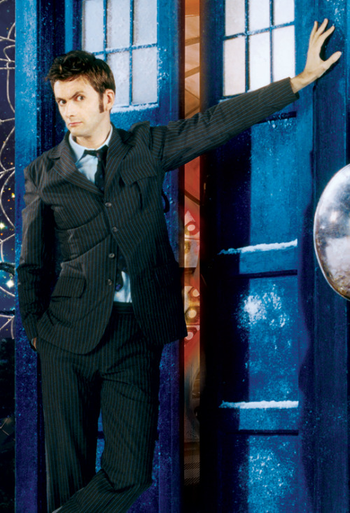 mizgnomer:A big Ten with his TARDIS for Tennant Tuesday(or whatever day this post may find you)