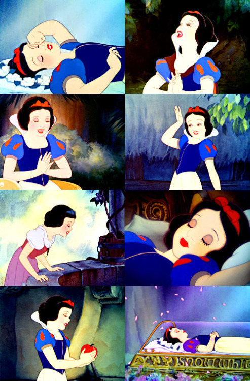 swim-forthemusic: picspams: Snow White (Snow White and the Seven Dwarfs, 1937)Bless the seven little
