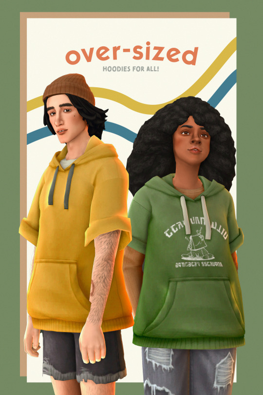 leeleesims1 — Moschi-NO Hoodies - Base Game Compatible Hoodies I