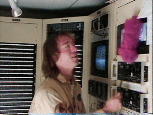 gameraboy:Mystery Science Theater 3000, KTMA Pilot, “Invaders From the Deep”Jfc Joel looks like a ba