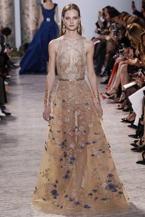 fashionettebrunette:Elie Saab Spring 2017 Couture