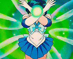 jelena-ristic:  All Sailor Senshi Week ∟ Day 2: ☿Sailor Mercury  ”Agent