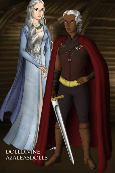 More Thief King and Kisara. This time made in the Game of Thrones Scene maker. wish I could have mad