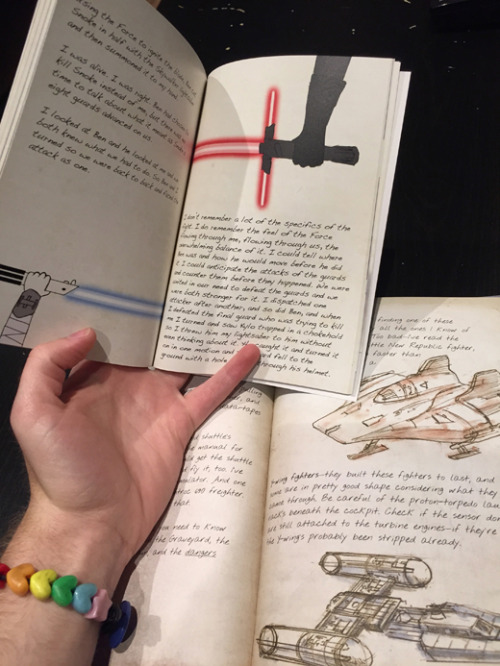 I really wanted a Rey’s Jedi Journal continuation of Rey’s Survival Guide to exist&