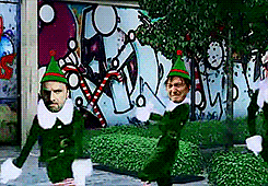jinglemels:   HAPPY WALKING DEAD ELFMAS EVERYONE!   (extra Daryl because LOL)  [pls