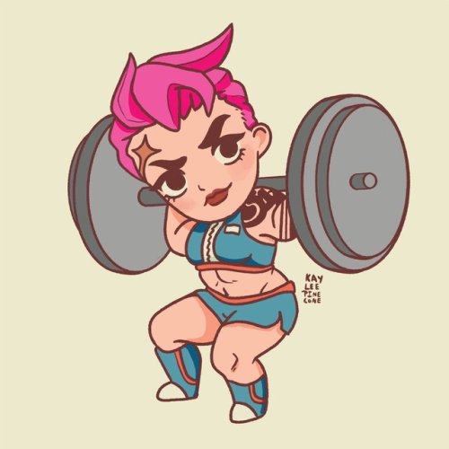 She&rsquo;s a tough baby Zarya and she&rsquo;ll punch-a ya buns! 
