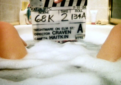 vintagesalt:  Behind the scenes shots from A Nightmare on Elm Street (dir. Wes Craven, 1984) 