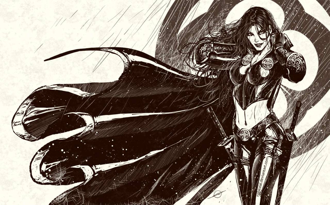 annie-newton:  magdalena…or why comic artists are fetishists by *nebezial