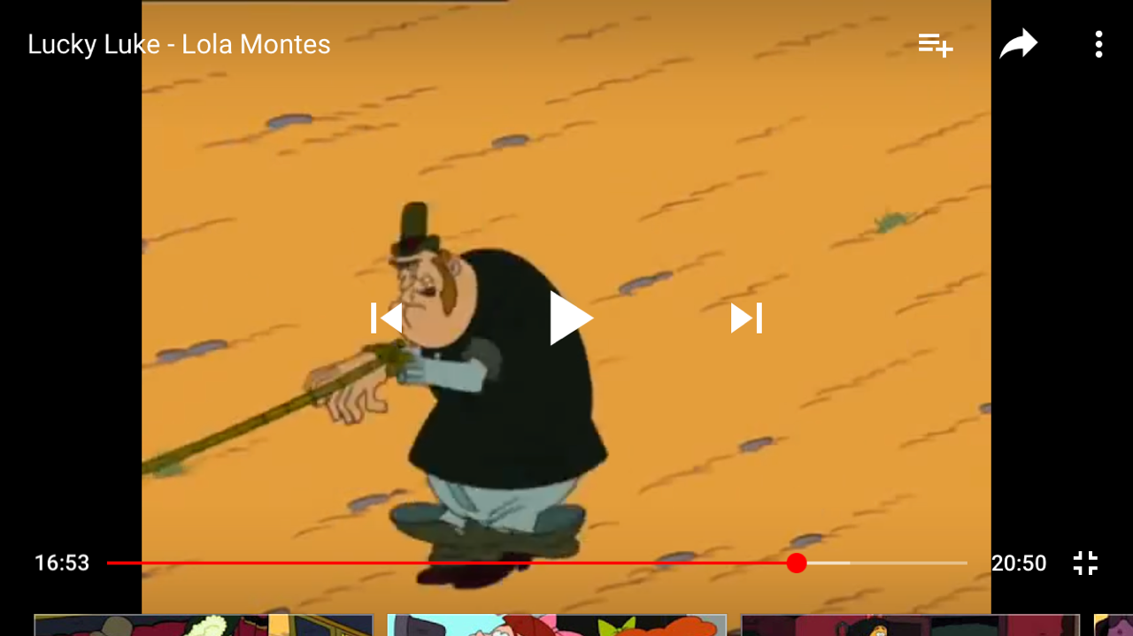 The last time the villain of Lola Montes is caught in his boxers. This time, Luke