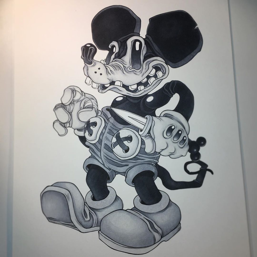1933 WALT DISNEY Mickey Minnie Mouse Original Production Animation Drawing  Cel $1,173.25 - PicClick AU