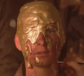 romanovatargaryen:  A golden crown - Behind the scenes Harry Lloyd as Viserys Targaryen