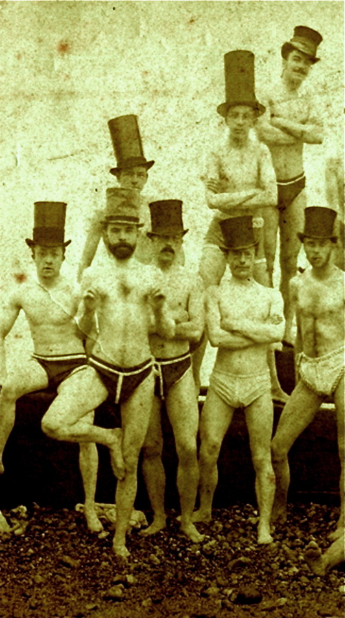templeofposeidon:  Brighton Swimming Club, 1863 