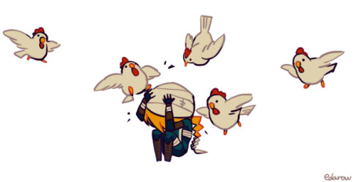tastysynapse:  Wrath of the Chickens by Edarow [ website | instagram ] 
