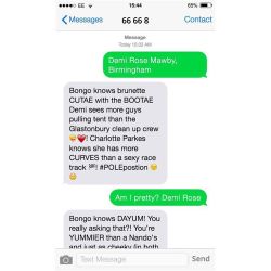 OMG, text 66668 to see what Bongo knows about