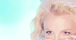dailybritneygifs:all around the world, pretty girls, jump the line, to the front. do what we like, g