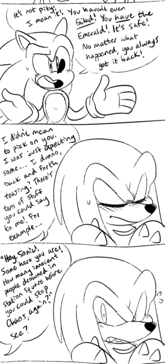 sp-rings:Sonic and Knuckles comic, reuploaded porn pictures