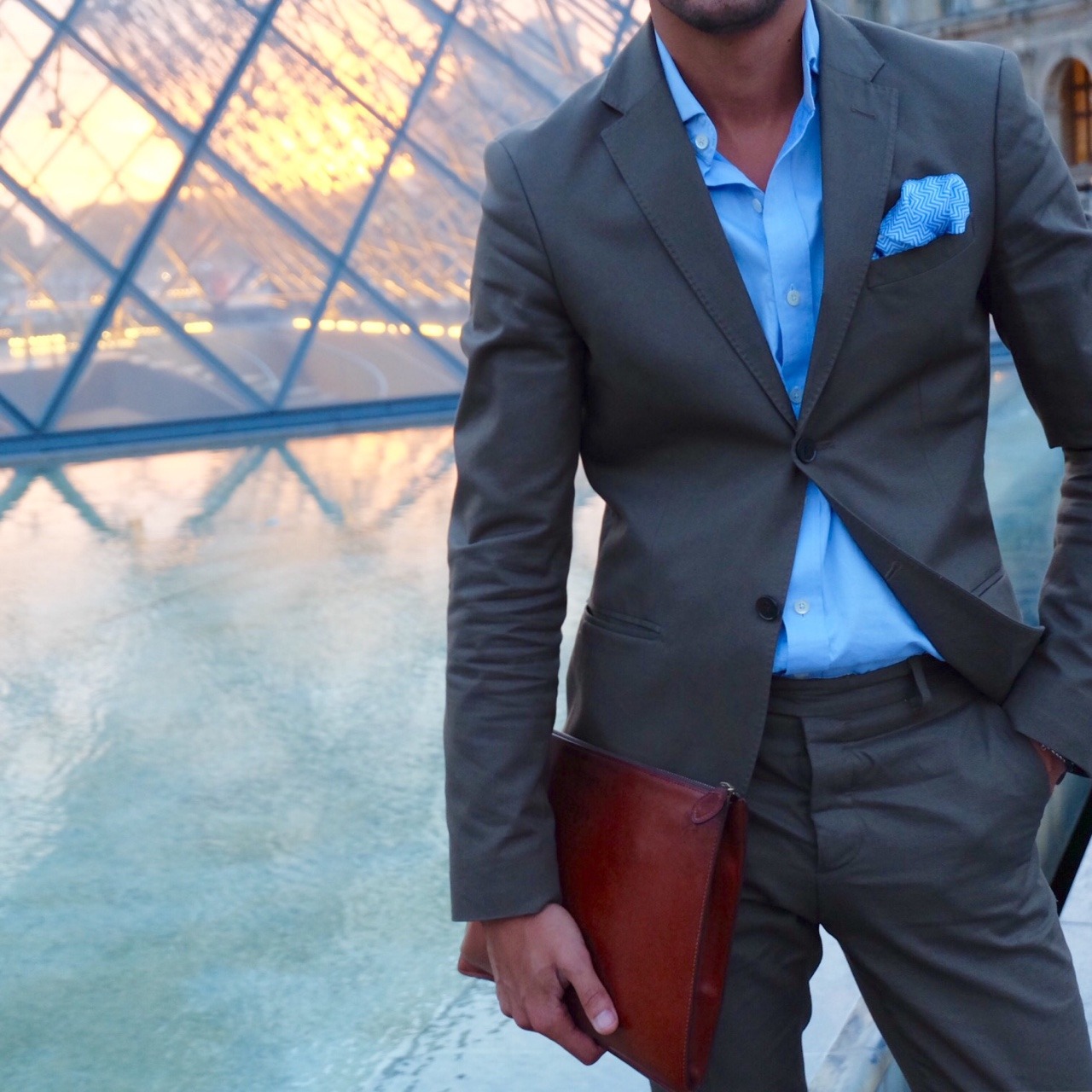 LOUIS-NICOLAS DARBON — This weekend I wore Midnight blue tuxedo by