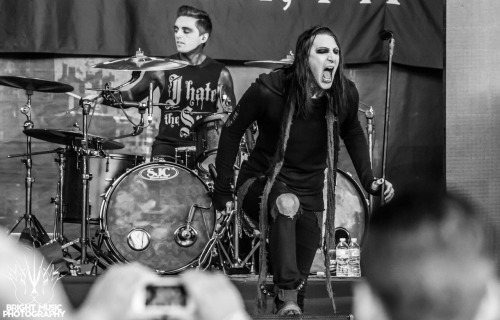 webs-we-weave:  Motionless In White - Bright Music Photography