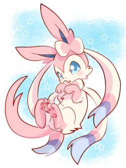 leafunia:  Sylveon [Complete] by dragonLover04