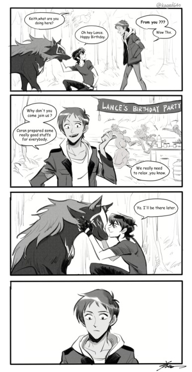 kaged640:  Sorry I did this on your BDay ,Lance. Happy Birthday. ❤❤❤