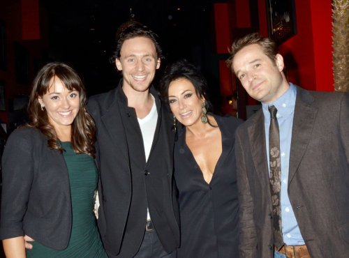 [HQ] Tom Hiddleston, Susannah Fielding, Oliver Dimsale, Nancy Dell'Olio and Hugh Ross attend the &lt