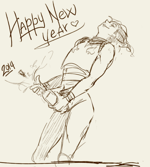 alderion-al: Happy New Year… odio celebrar el año nuevo, haha 