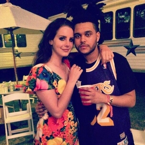 dantexo:  Lana Del Rey & The Weeknd At Coachella Tonight!
