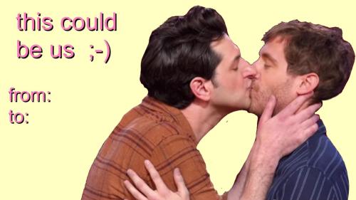 souplove:hi i made shitty middleditch and schwartz valentine cards :-) i really hope you like or use