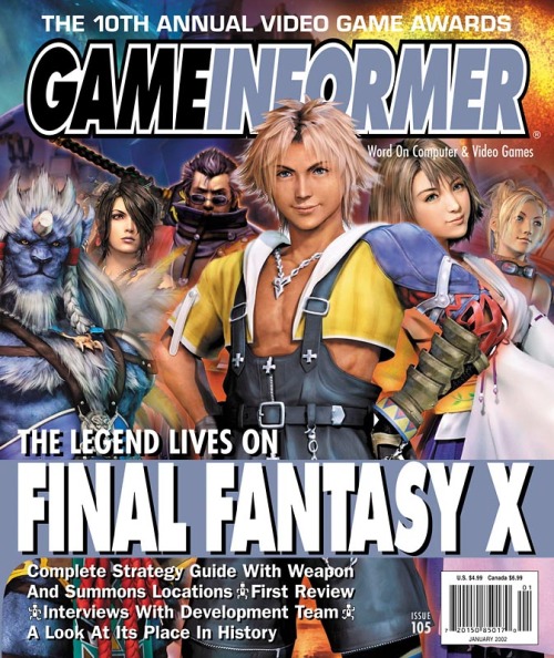 noctbaelum:Final Fantasy’s Game Informer Covers
