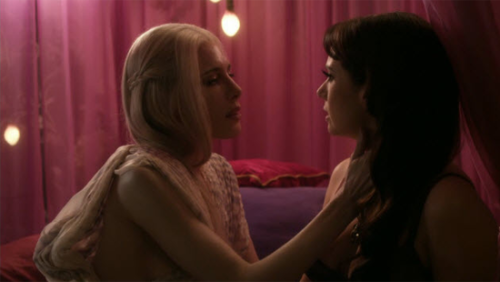 afterellen:  The top 10 lesbian sex scenes on TV in 2013