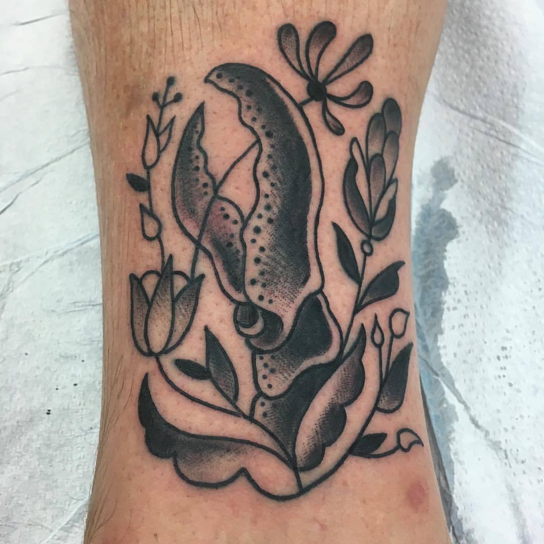 Tattoo done by Caitlin at Luckys in Boston  rtattoos