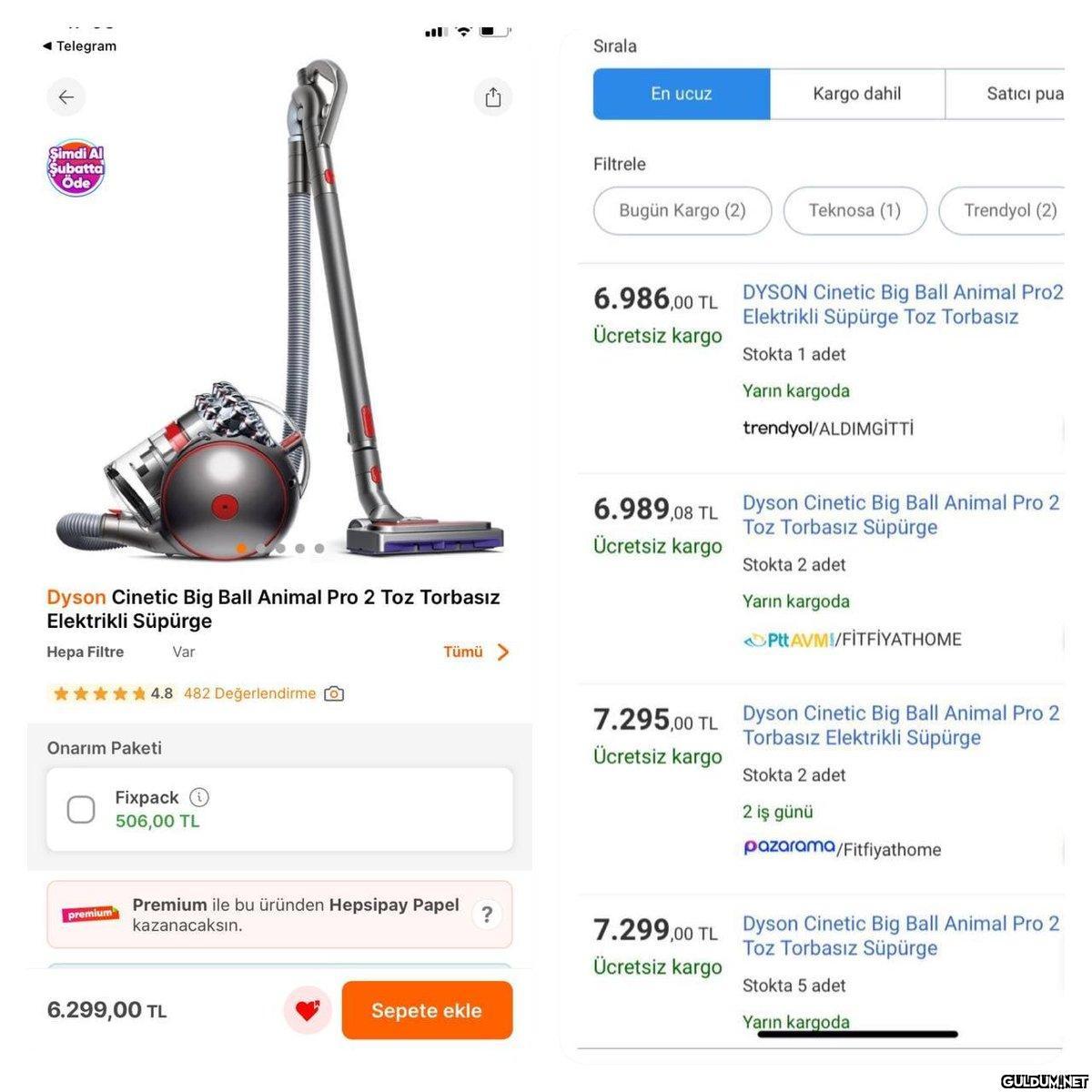 🔥Dyson Cinetic Big Ball...