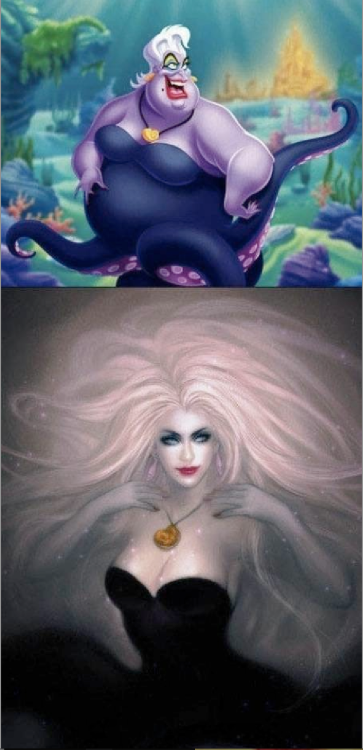 i-need-a-minute:  If Disney Villains Were Beautiful  Source: http://imgur.com/DY6DTxn  