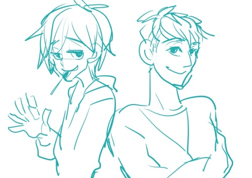 mkb-empty:  I always draw pictures without thinking… Just spend Hamadas!