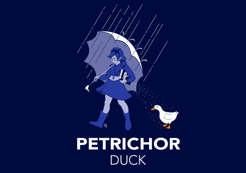 caitrun: Calliope Petrichor has what the Morton Salt Girl wishes she had (a duck)