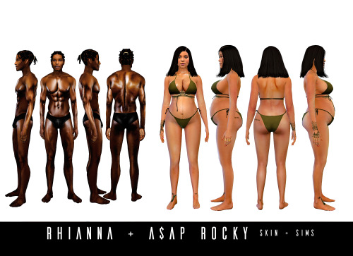 New drop guys! I wanted to give you guys a new male and female celebrity skin at the same time, and 